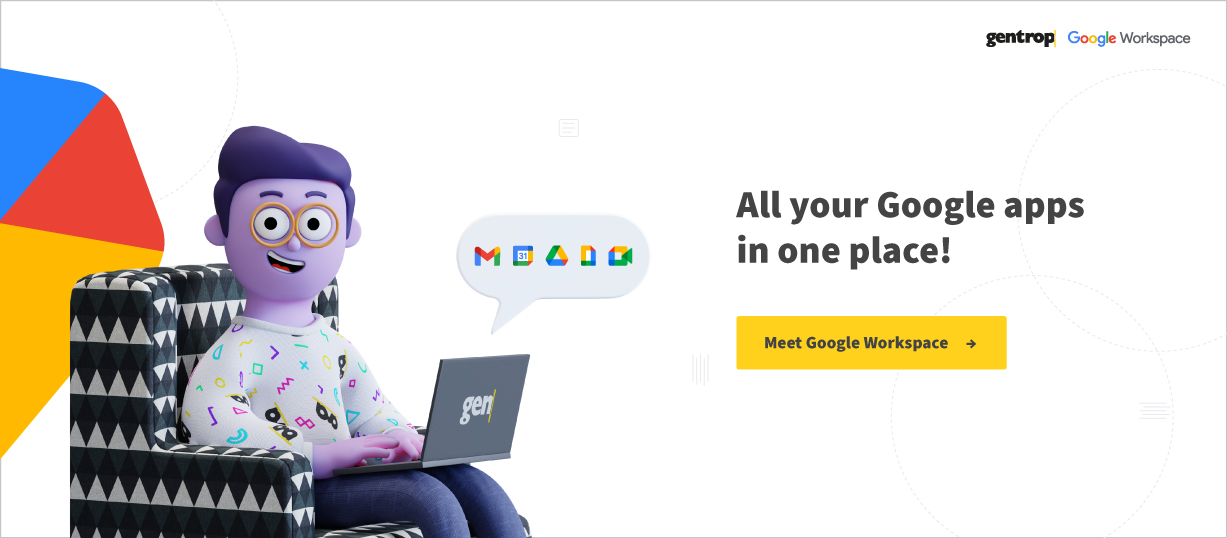All your Google apps in one place! Meet Google Workspace.ogGoogleWorkspace_Inglês